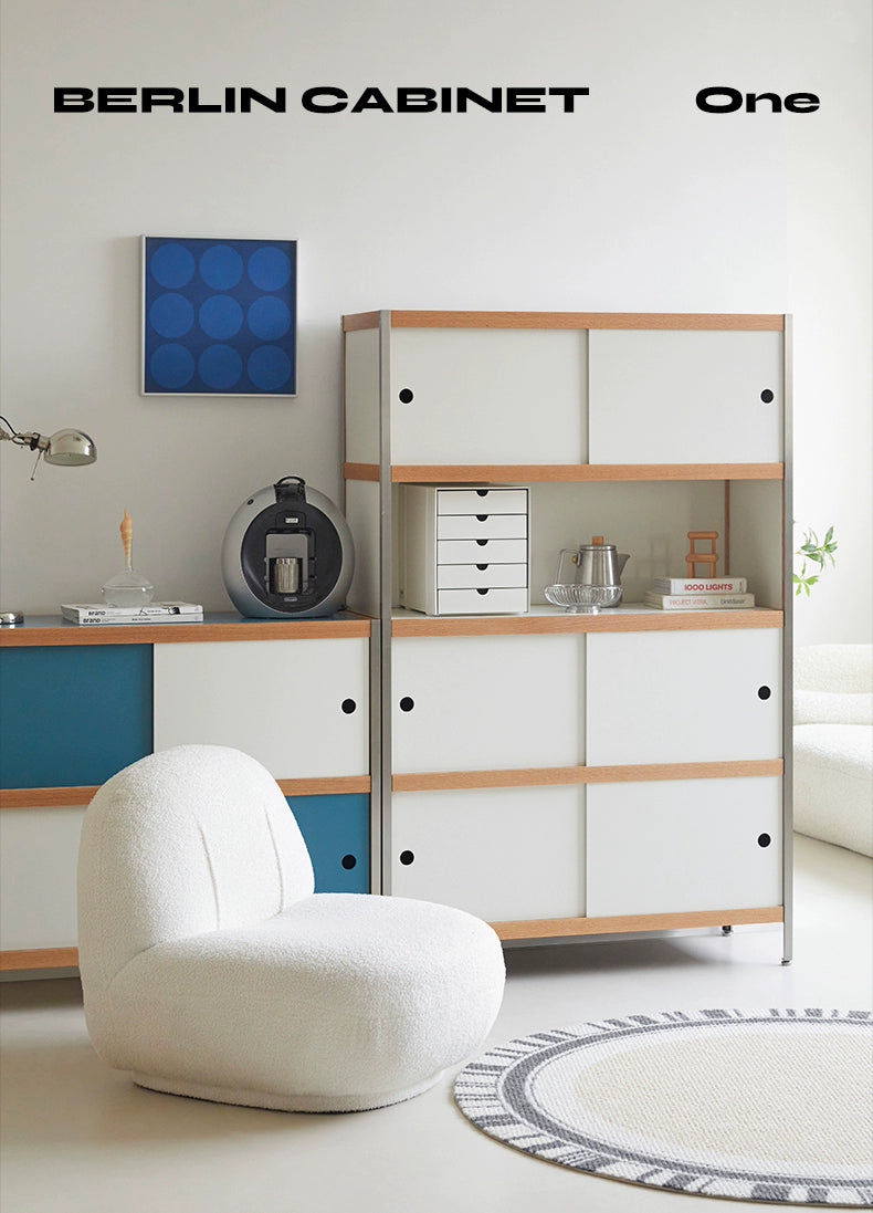 Massivholz Esszimmer Side Schrank an der Wand Locker Licht Luxus High-End Wohnzimmer Kombination Lagerregal Retro 