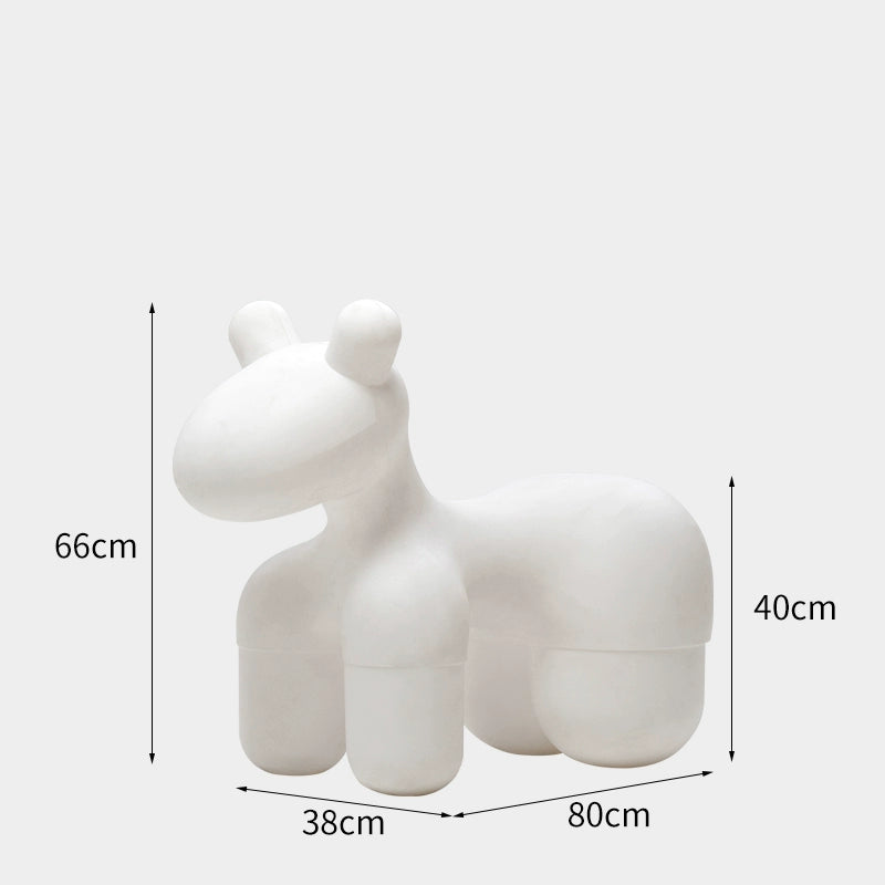 Pony Stuhl Cartoon Kinder Niedriger Hocker Kreative Tier Schuhwechselhocker Internet Prominente Ins Nordic Hocker Hause 