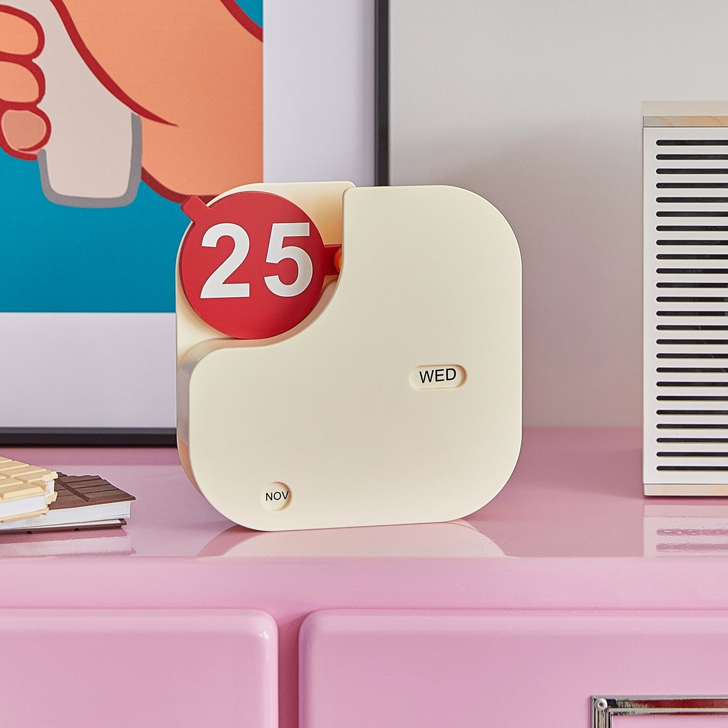 Mittelalterlicher ewiger Kalender, kreativer Kalender, Ornament, vertikaler Kalender 2024, neues Ins, beliebtes Ins-Stil-Geschenk 