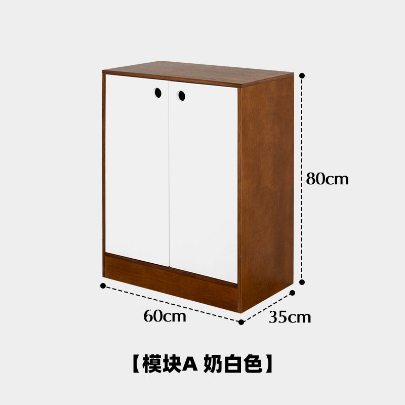 Mittelalterlicher Massivholz-Aufbewahrungsschrank Home Designer Aufbewahrung Esszimmer-Seitenschrank Ocean Board Wohnzimmer-Aufbewahrungstruhe 