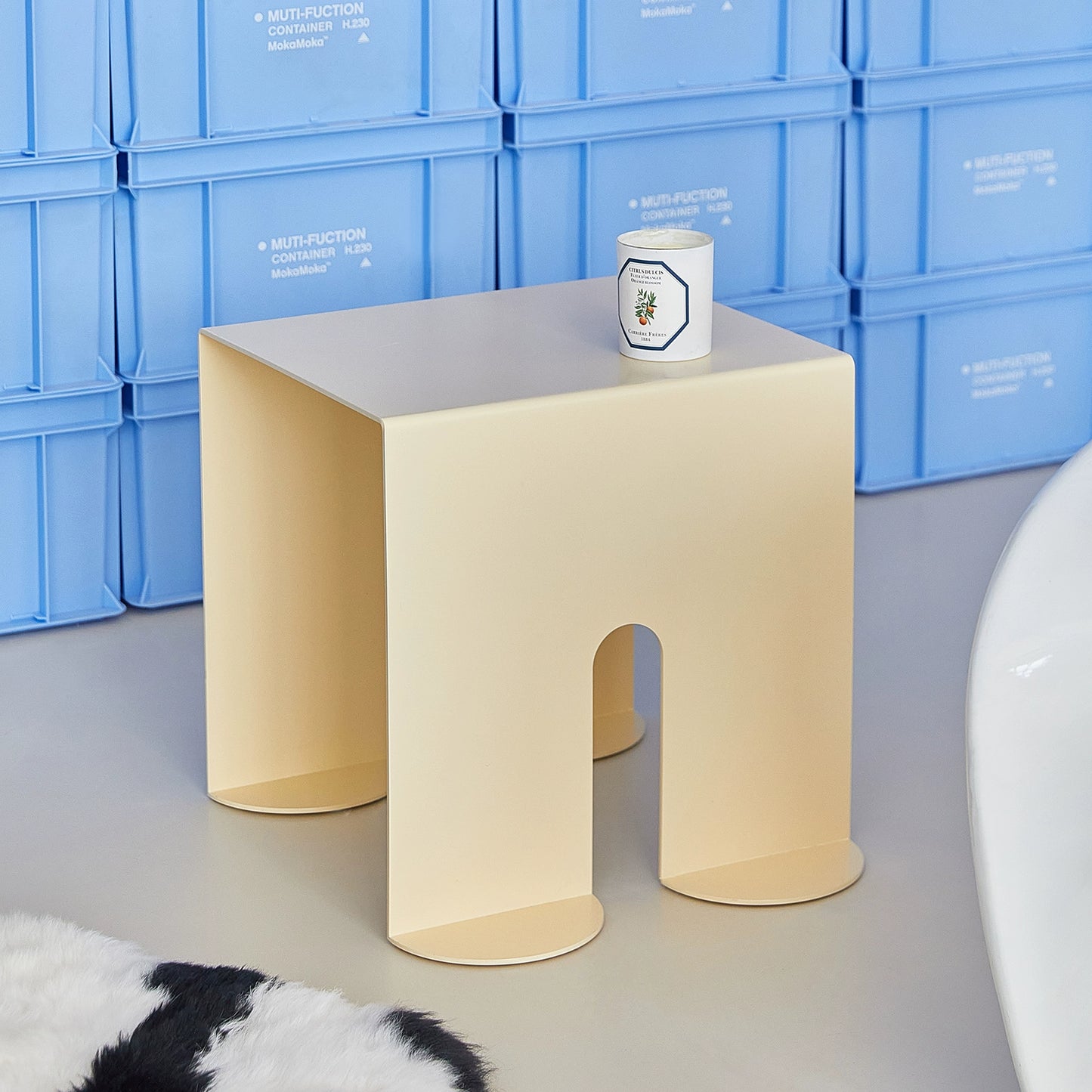 Dopamin-Schuhwechselhocker, kreativer Schmiedeeisen-Internet-Promi-Schuhhocker, kleiner Hocker, Home-Designer, niedriger Hocker, robust und langlebig 