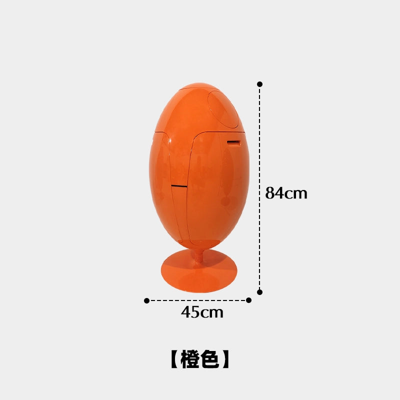 Dinosaurier-Ei-Mülleimer, großes Fassungsvermögen, hochwertiger Internet-Promi, Küchenklassifizierung, Aufbewahrungseimer, Bodenkreativität 
