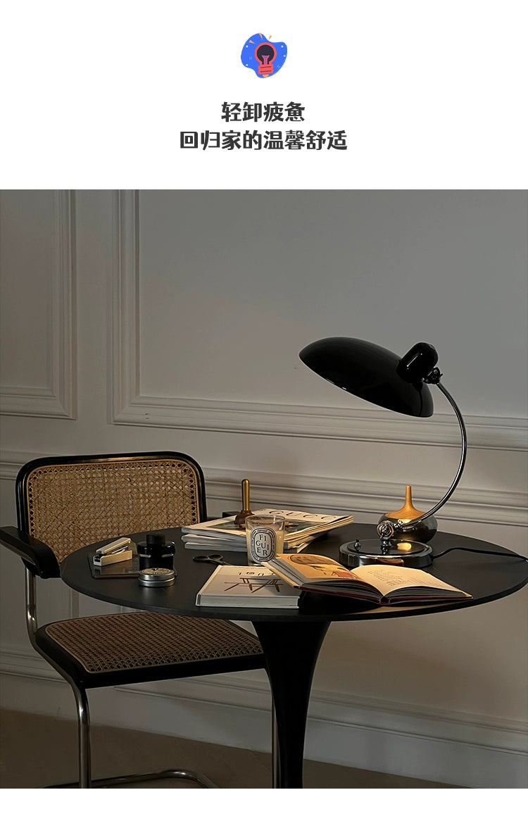 Dänische mittelalterliche Replik Tischlampe Nordische klassische dekorative Lampe Schlafzimmer Nachttischlampe Bauhaus Lampe 