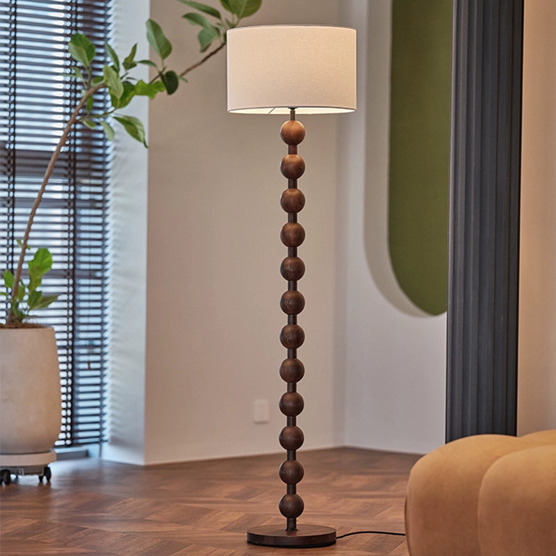 Retro Massivholz Stehlampe Wohnzimmer Schlafzimmer Designer Dekoration Homestay antike Nachttischlampe 