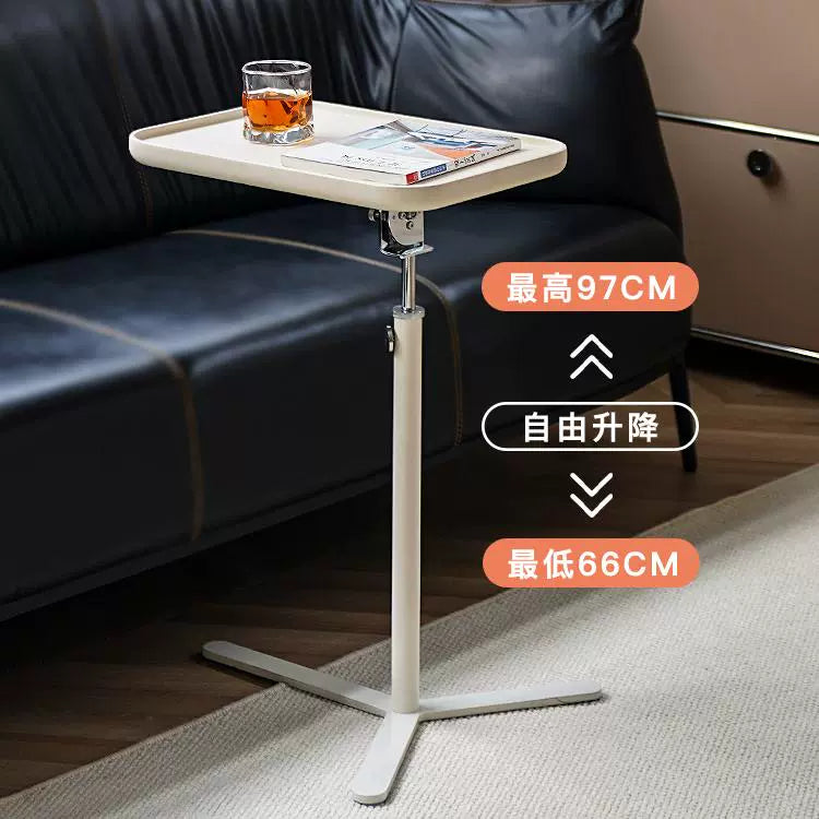 Anhebbarer kleiner Tisch, drehbar, mittelalterlich, nordisch, Sofakante, leichtes Luxus-Nachttischgestell der Spitzenklasse 