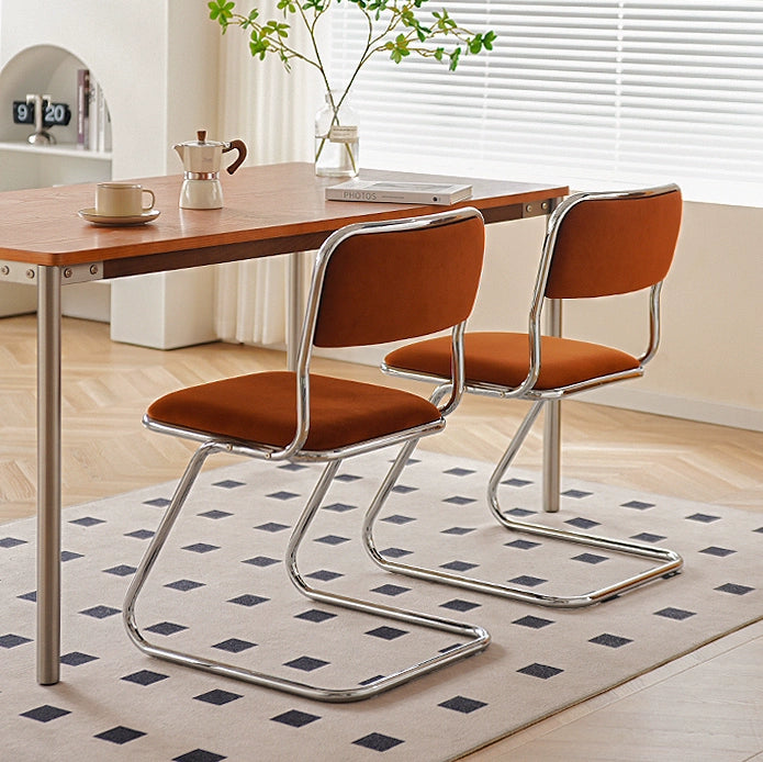 Esszimmerstuhl Licht Luxus High Sense Nordic Retro Stuhl Home Ins Populardesigner minimalistischer Hocker Rückenlehne 