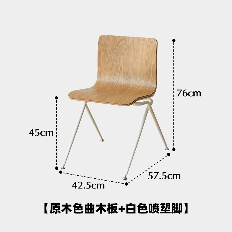 Internet Celebrity Retro Esszimmerstuhl Home Korean Ins Coffee Shop Stuhl Massivholz Freizeit Rückenlehne Buch Schreibtischstuhl 