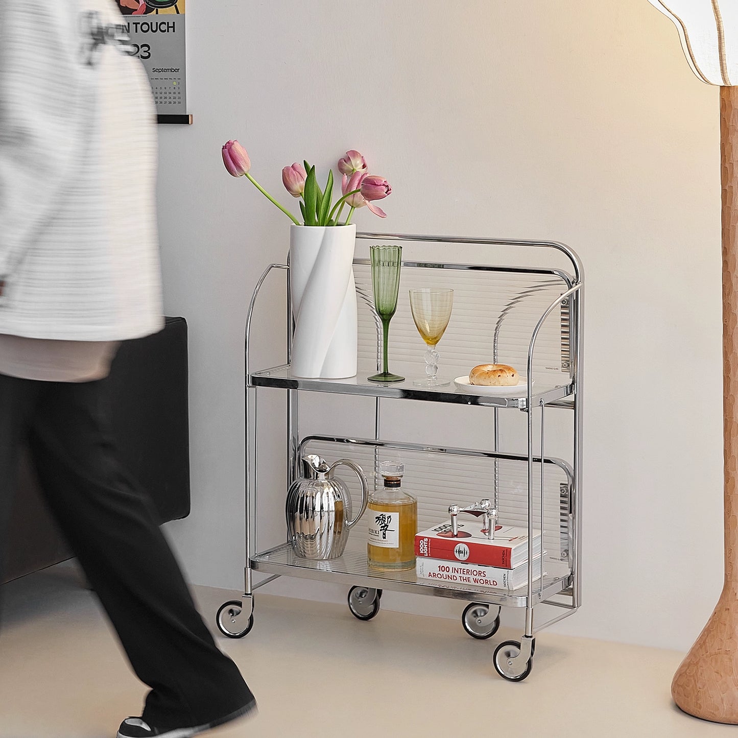 Warenkorb rack medieval kleine seite tisch beweglichen kaffee tisch ins wind hause glas esszimmer auto 