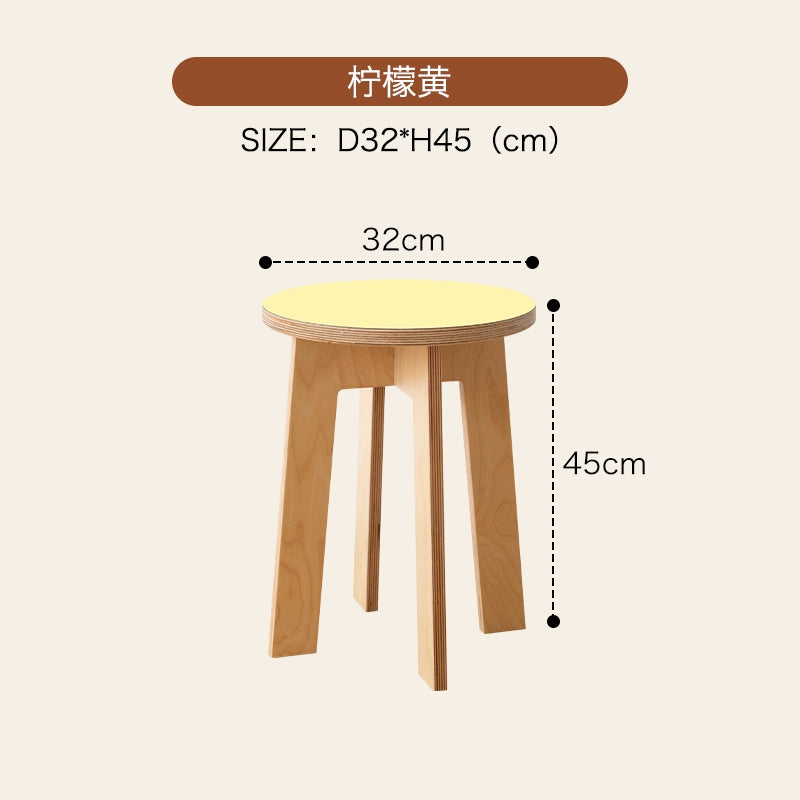 Ozean bank Ins Popularins minimalistischen massivholz niedrigen hocker dopamin designer schuh hocker hause 