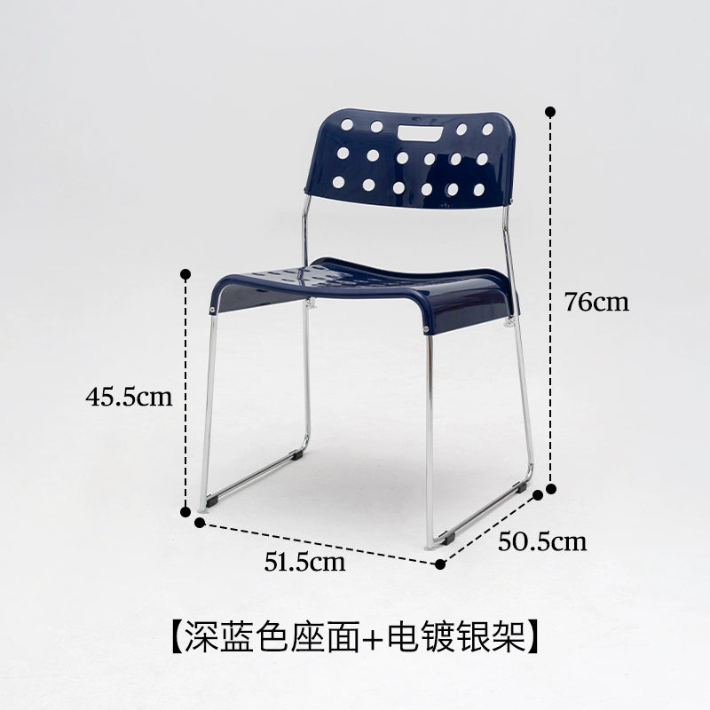 Koreanischer Höhlenstuhl, mittelalterlicher Esszimmerstuhl, lässiger Stuhl mit Kunststoffrücken, Ins Popularins Empfangsverhandlungsstuhl 