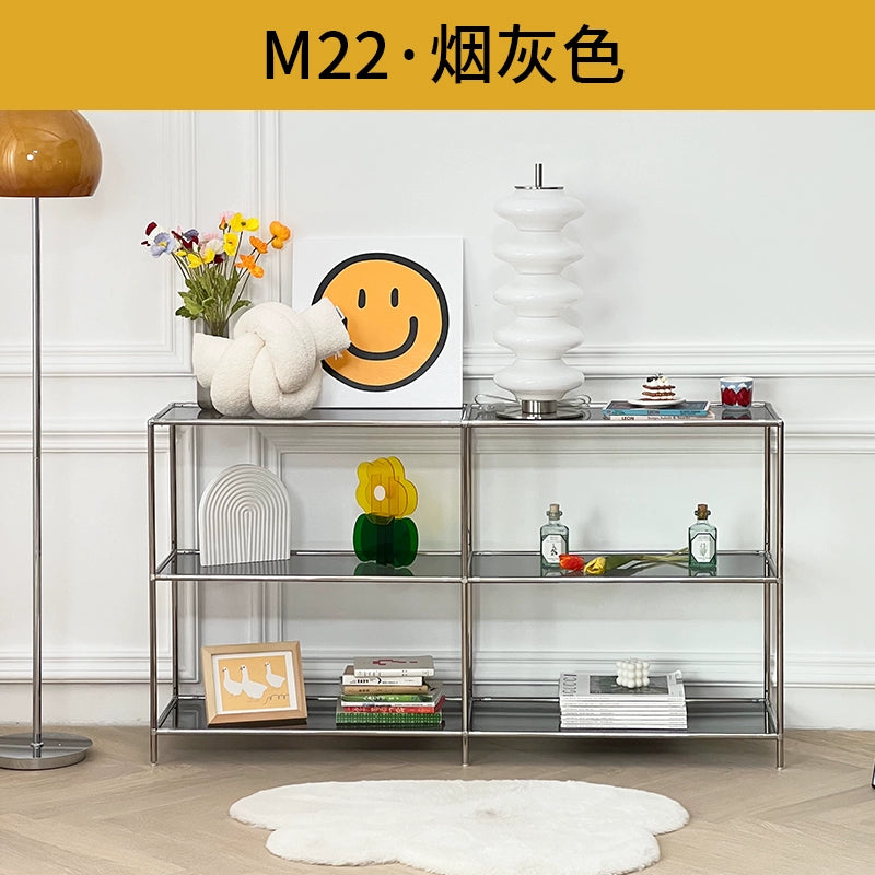 Koreanische Ins Windschutzscheibe Regal Blogger Haushalt Einfache Edelstahl Display Regal Bücherregal Display 