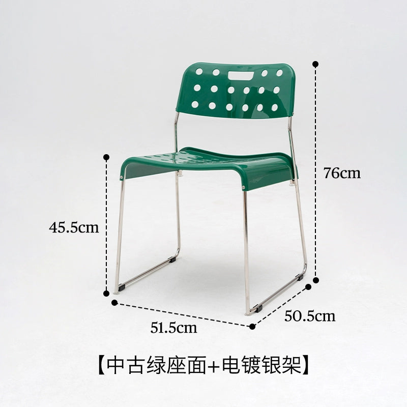 Koreanischer Höhlenstuhl, mittelalterlicher Esszimmerstuhl, lässiger Stuhl mit Kunststoffrücken, Ins Popularins Empfangsverhandlungsstuhl 