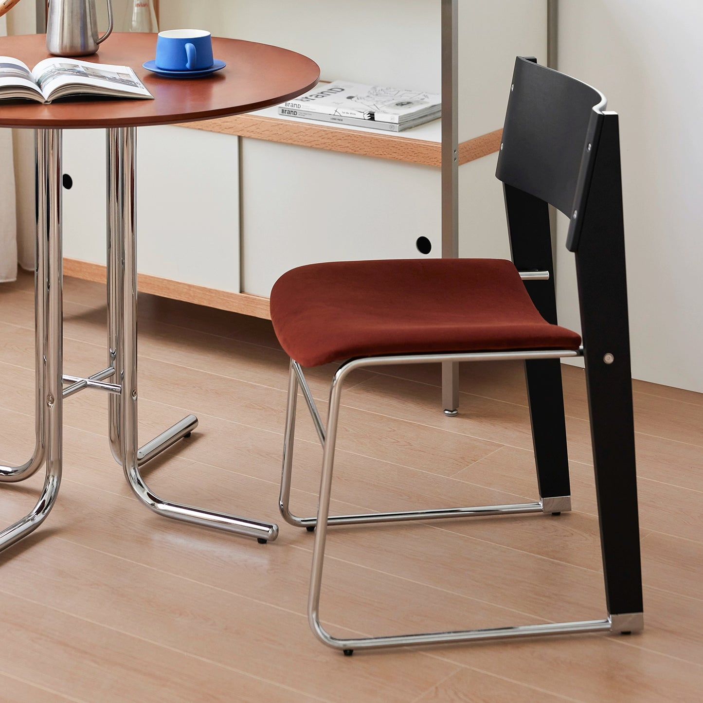 Nordic licht luxus esszimmer stuhl hause mittelalterlichen rückenlehne stuhl weiche tasche make-up stuhl designer kreativität 