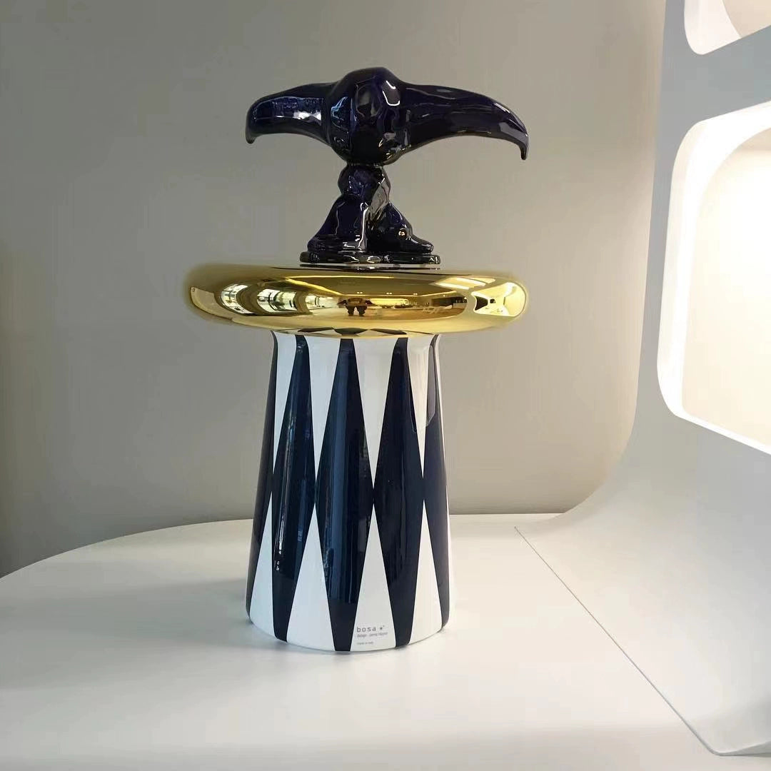 Pilz keramik rand paar licht luxus designer kaffee tisch modell haus weiche beschichtung ecke paar nordischen stil 