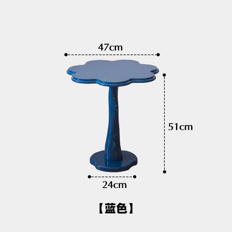 Blütenblatt Couchtisch Französisch Retro Sofa Beistelltisch Wohnzimmer kreative leichte Luxus kleine Tisch Ecktisch künstlerischen Sinn 