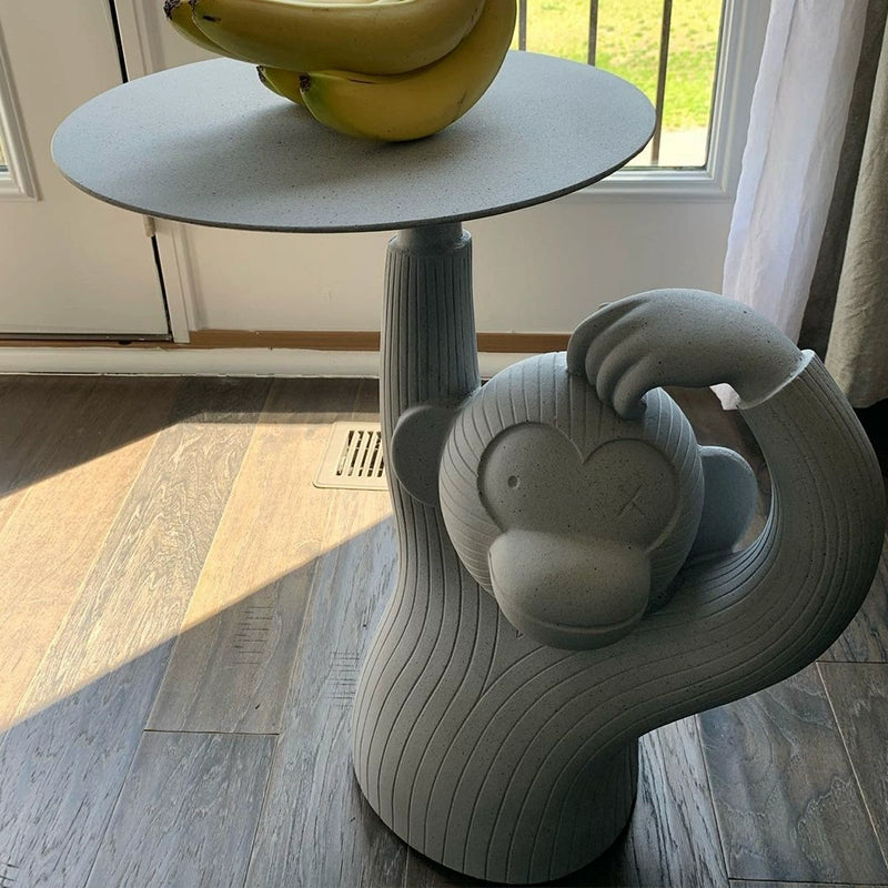 Affe kaffee tisch mittelalterlichen designer seite paar ins Ins Beliebte kreative tablett ecke paar künstlerische ornamente 