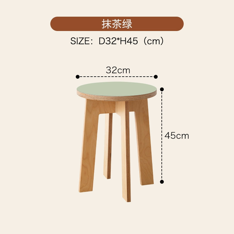 Ozean bank Ins Popularins minimalistischen massivholz niedrigen hocker dopamin designer schuh hocker hause 