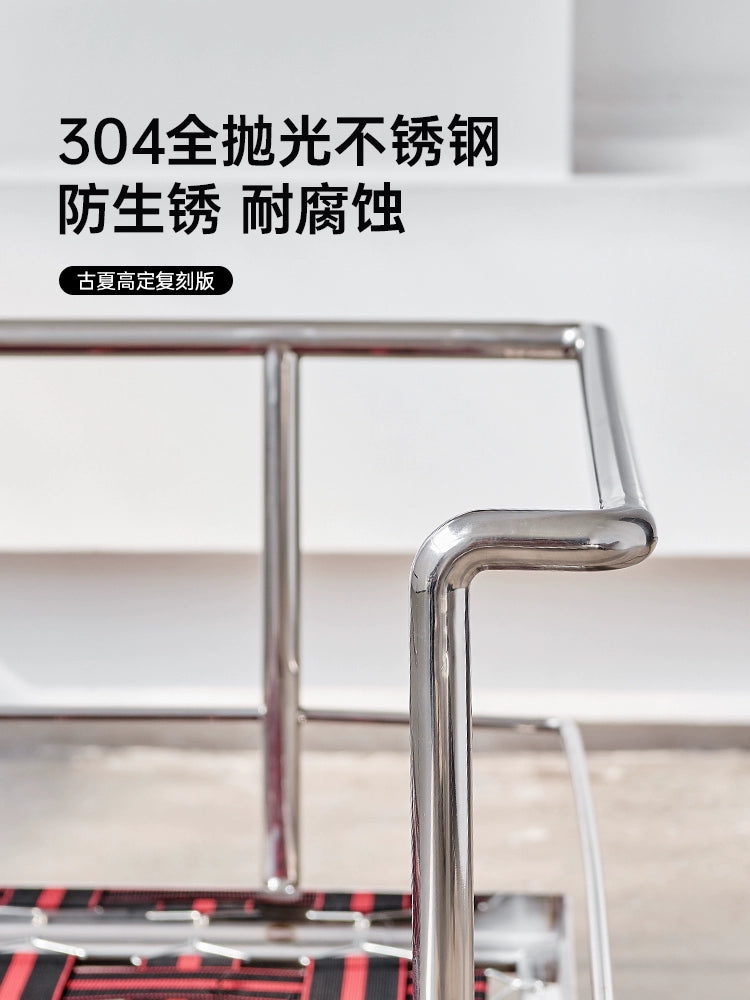 LC3 Sofa Medieval Bauhaus Living Room Straight Row Three Designer Corbusier Sofa