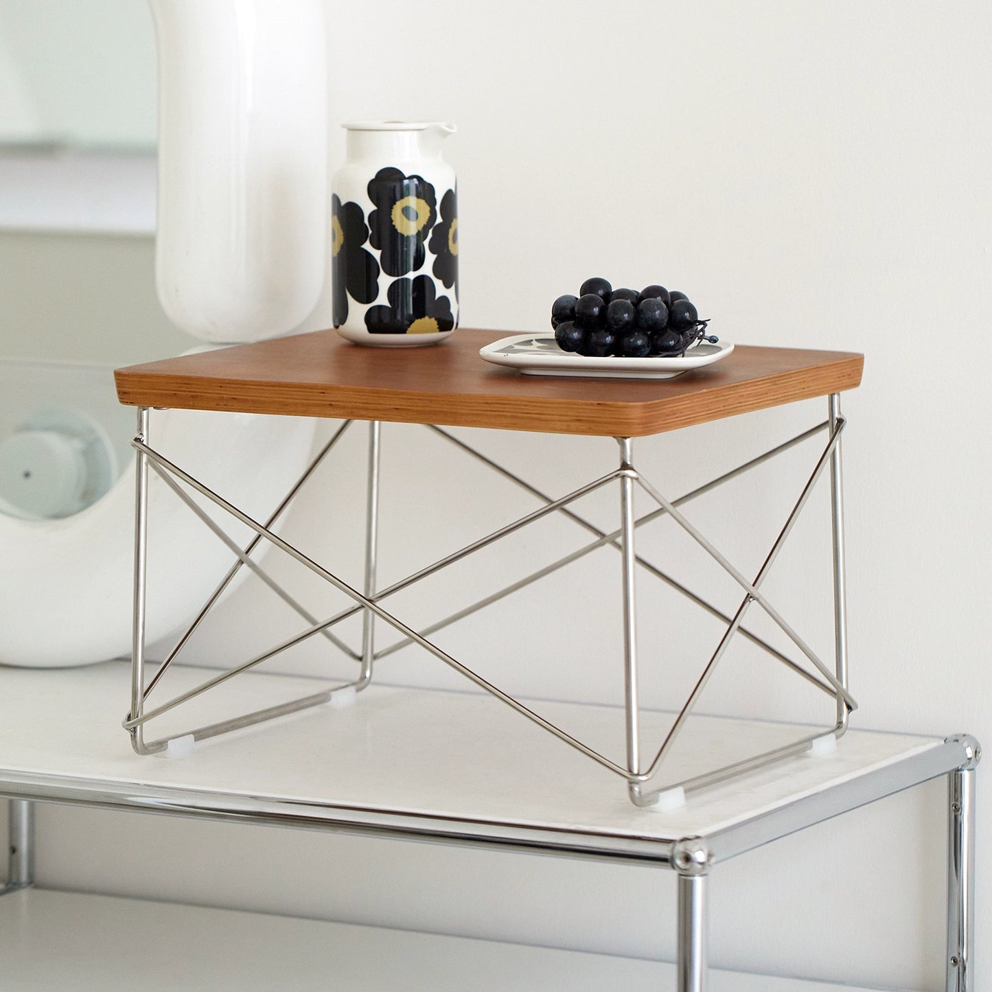 Eames Side Paar Nordic Einfache Ins Stil Kleine Kaffee Tisch Mittelalterlichen Massivholz Kleine Wohnung Bay Fenster Niedriger Tisch 