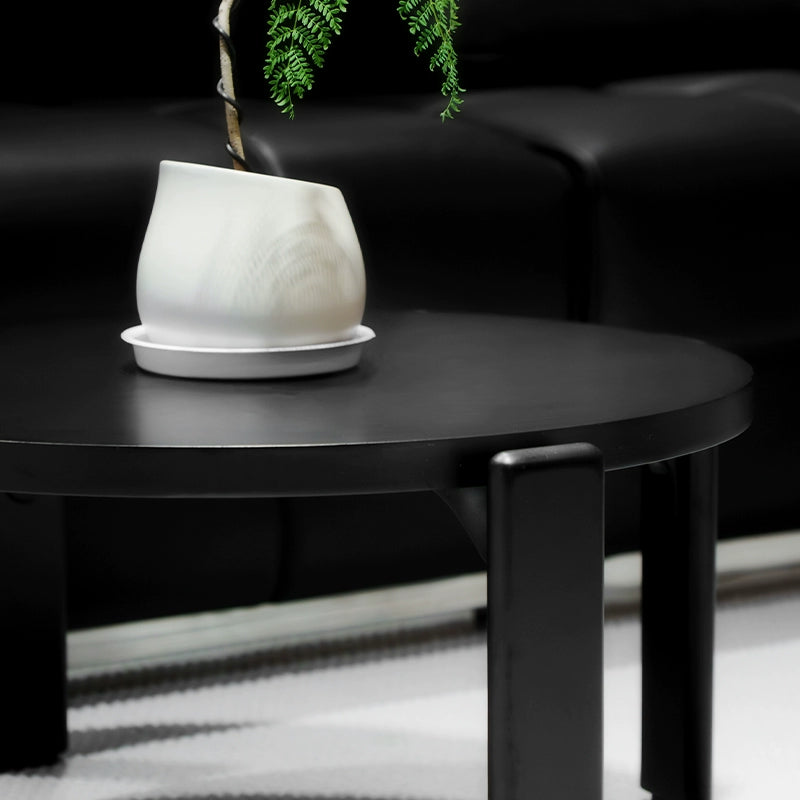 Massivholz Couchtisch Wohnzimmer Haushalt kleine Wohnung Teetisch minimalistischen Log Stil kreativer niedriger Tisch Wabi Sandy Wind 