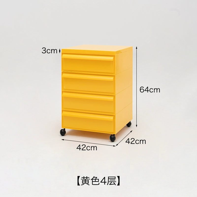 Mehrschichtiger Schlafzimmerschrank Internet-Promi-Nachttisch Ins Wind Antiker Lagerschrank Kleiner mobiler Schrank 