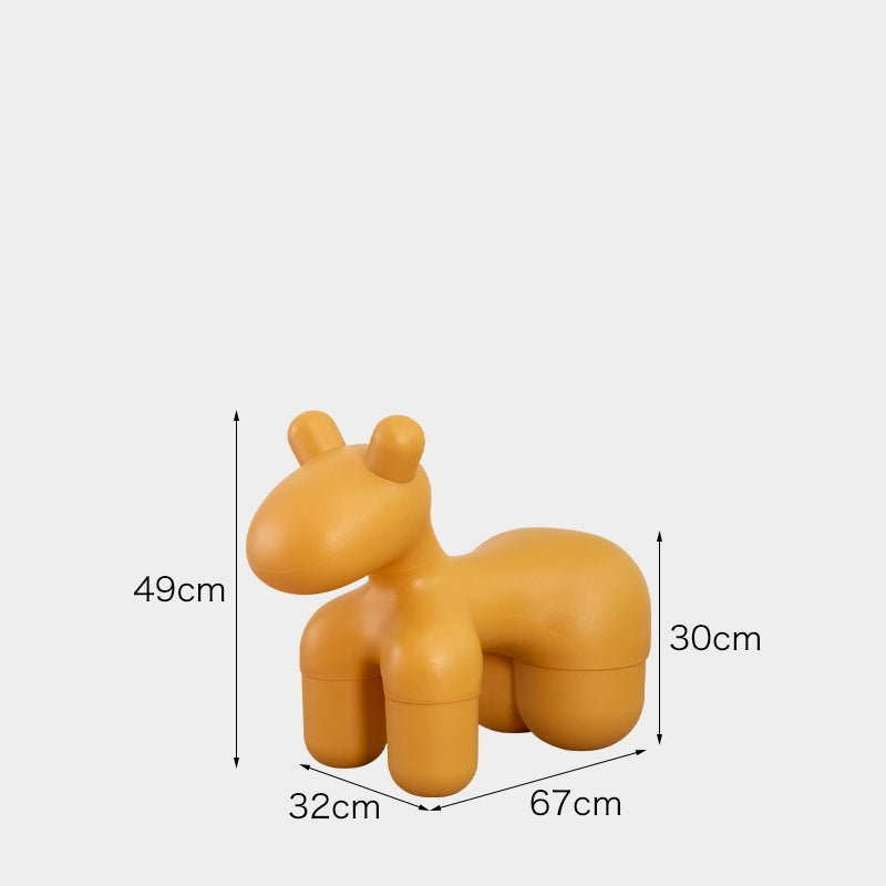 Pony Stuhl Cartoon Kinder Niedriger Hocker Kreative Tier Schuhwechselhocker Internet Prominente Ins Nordic Hocker Hause 