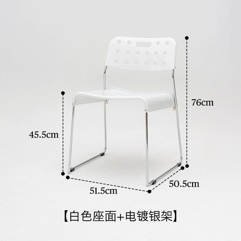 Koreanischer Höhlenstuhl, mittelalterlicher Esszimmerstuhl, lässiger Stuhl mit Kunststoffrücken, Ins Popularins Empfangsverhandlungsstuhl 