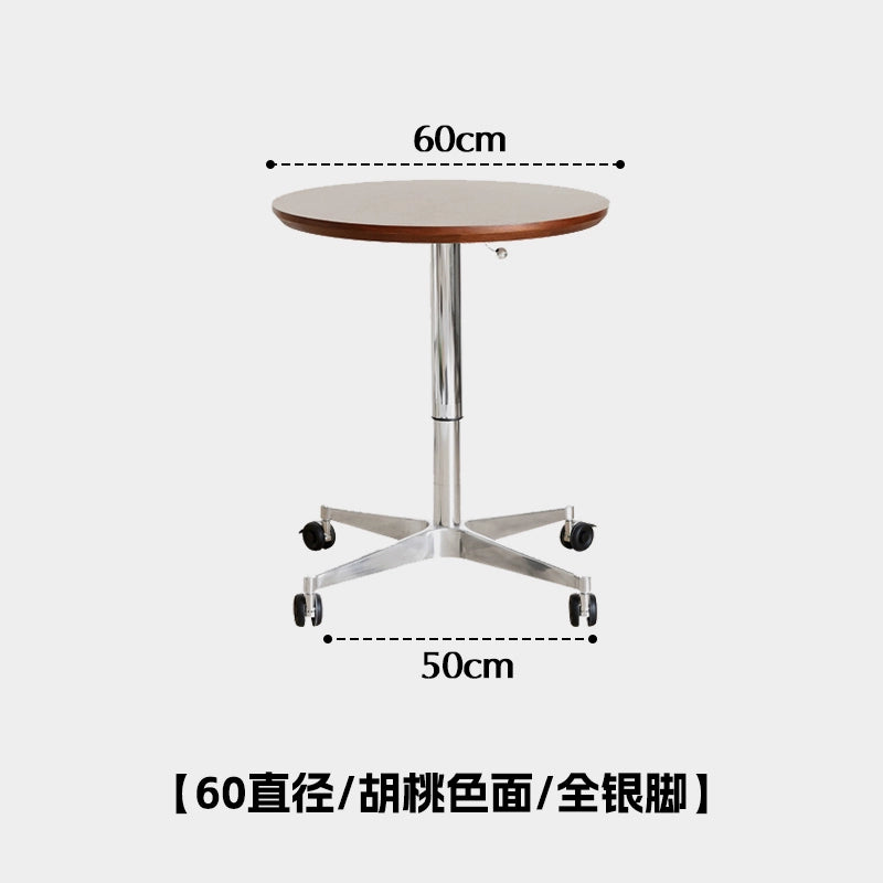 Heben retro kaffee tisch einfache kleine wohnung kaffee tisch kleine runde tisch abnehmbare büro computer tisch 