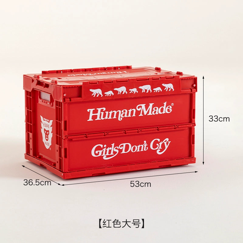 Menschliches gemacht Camping Aufbewahrungsbox faltbar große Kapazität Industrie Wind Aufbewahrungsbox verdickt Export Japan Außenhandel 