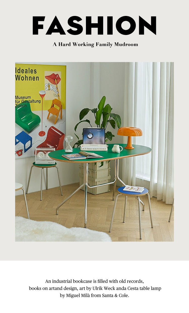 Mittelalterlichen grünen tisch vintage massivholz esstisch home computer büro schreibtisch Ins Popularins 