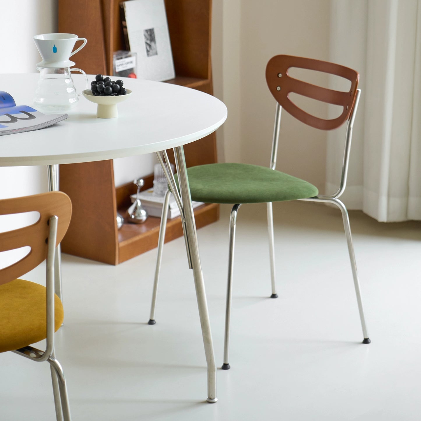 Nordic einfache esszimmer stuhl mittelalterlichen massivholz edelstahl stuhl hause designer restaurant rückenlehne hocker 