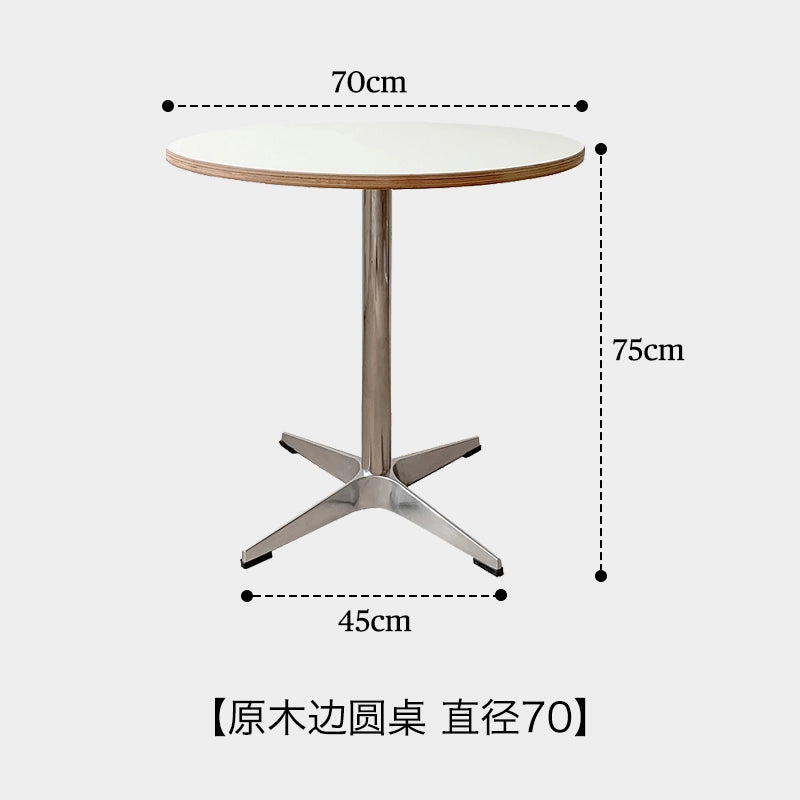 Eames runder Tisch mittelalterlicher Esstisch kleine Wohnung Haushalt Internet-Prominente Ins-Stil quadratischer Retro-Couchtisch 