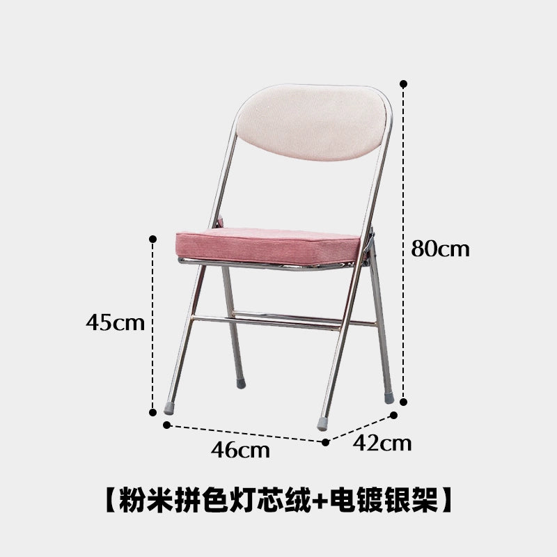 Retro restaurant stuhl antike cord klappstuhl Ins Popularcafe alten rückenlehne esszimmerstuhl 