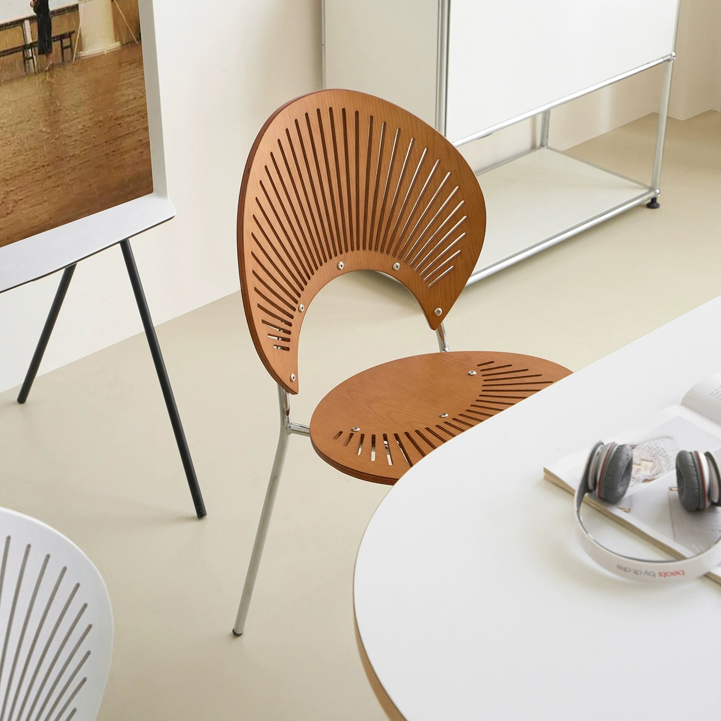 Shell stuhl Ins Beliebte massivholz mittelalterlichen esszimmer stuhl hause Nordic ins stil rückenlehne hocker designer 