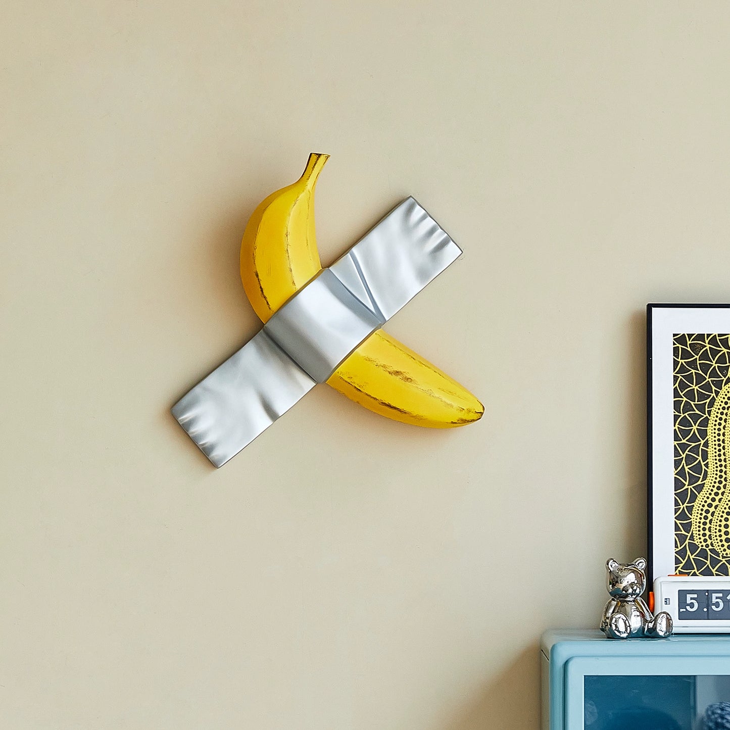 Millionen Bananen Wand Wandbehang Skulptur dekorative Ornament Nische künstlerischen Sinn Home Schmuck Designer