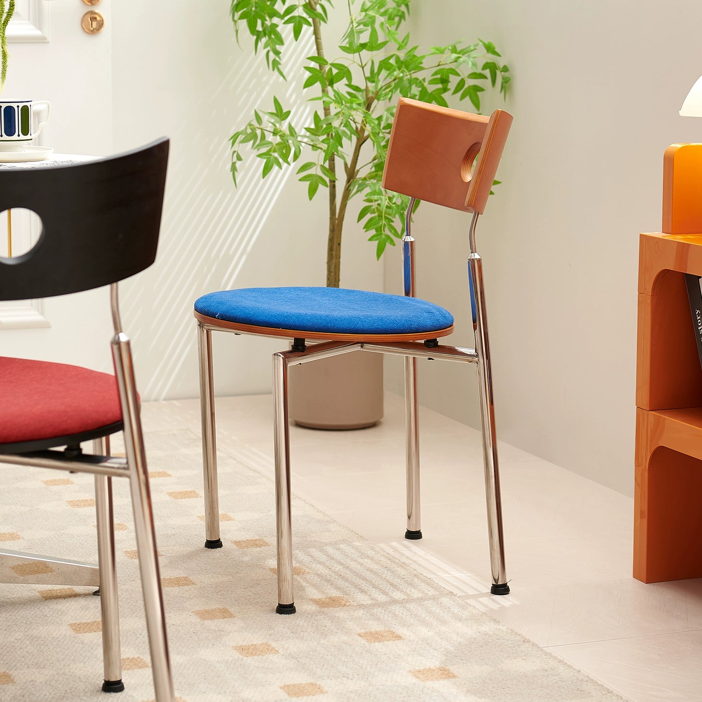 Nordic medieval stuhl massivholz zurück esszimmer stuhl licht luxus senior designer schreibtisch stuhl Ins Popularleisure 