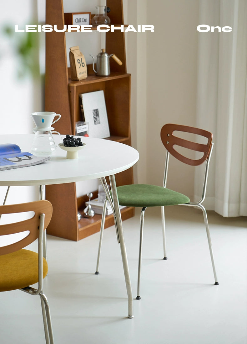 Nordic einfache esszimmer stuhl mittelalterlichen massivholz edelstahl stuhl hause designer restaurant rückenlehne hocker 