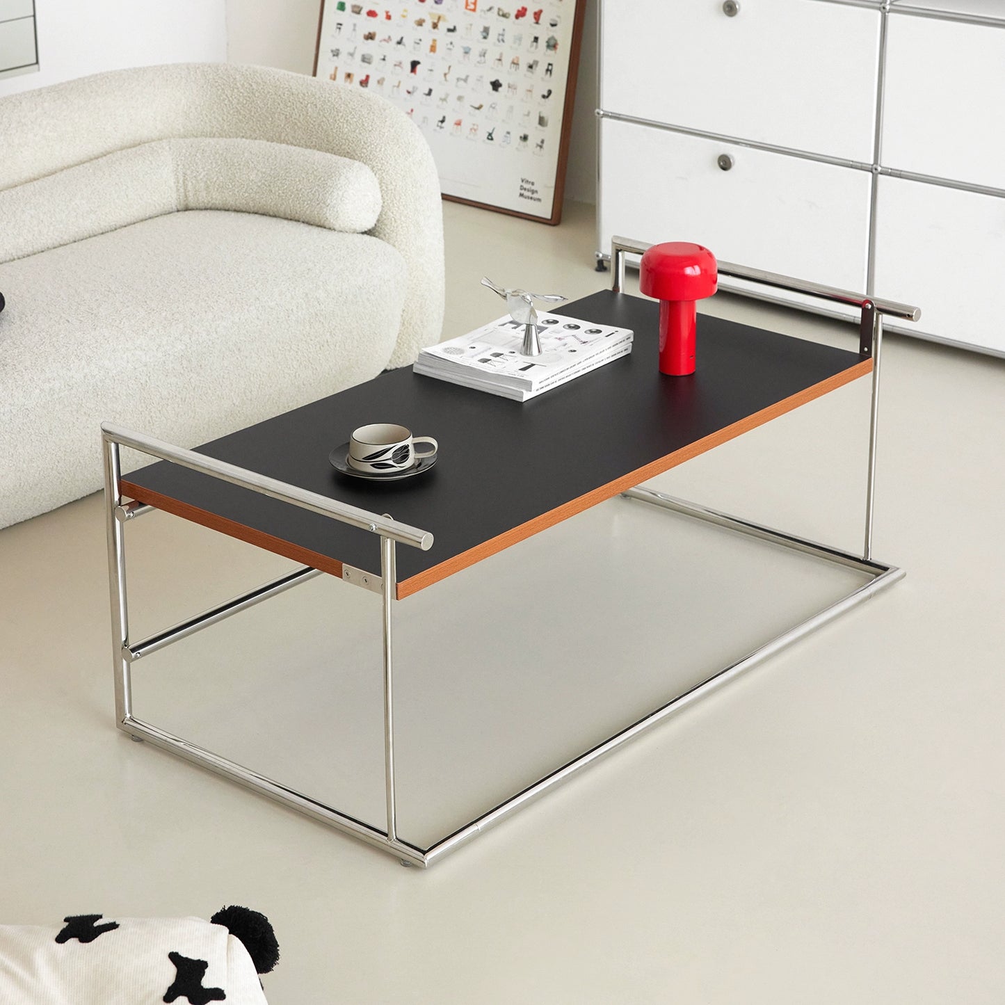 Kann Den Couchtisch Anheben Einfacher Ins-Stil Koreanische Seite Paar Wohnzimmer Haushalt Massivholz Teetisch Kleine Wohnung 