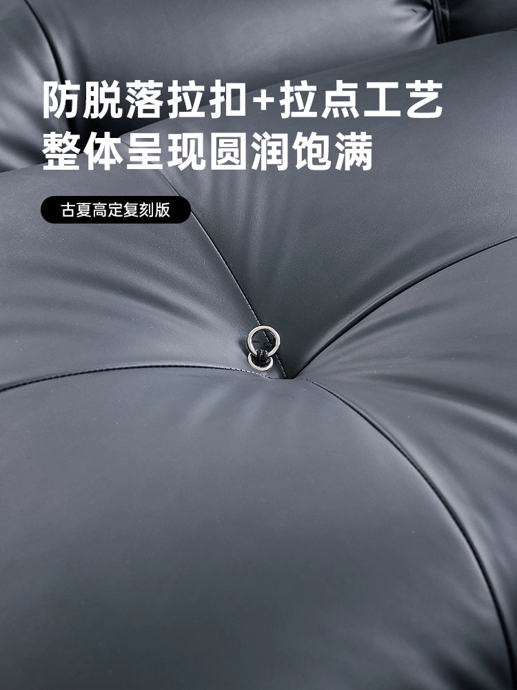 Italian Medieval Furniture Chameleon Sofa Mario Living Room Leather Bread Square Module Sofa Combination