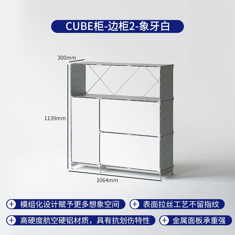 Koreanische Ins Wind Nachttisch Display Rack Fahrrad Lagerung Schrank Modul Kombination Dining Side Schrank Lagerung Metall Moderne 