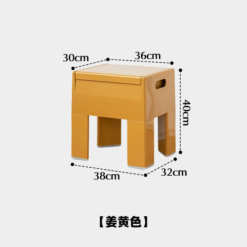 Hocker mit Stauraum, für den Eingangsbereich, Schuhwechselhocker, mittelalterliche Ins Popular, kreativer niedriger Hocker, Ins Popularins 