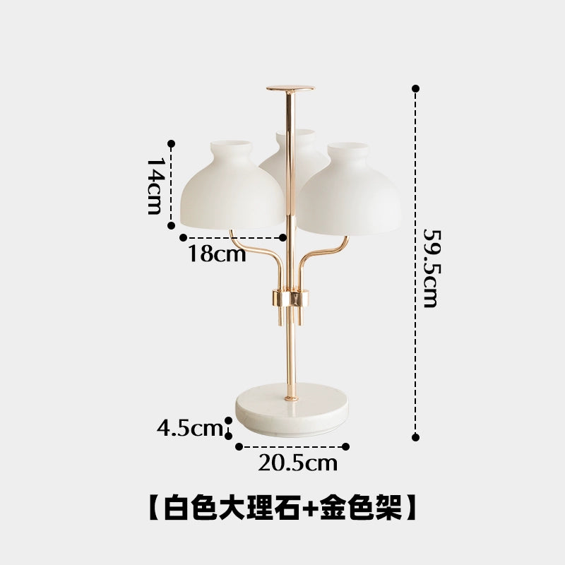 Marmor Nachttischlampe Licht Luxus High-End Dekorative Tischlampe Modell Zimmer Designer Ins Beliebtes Umgebungslicht 