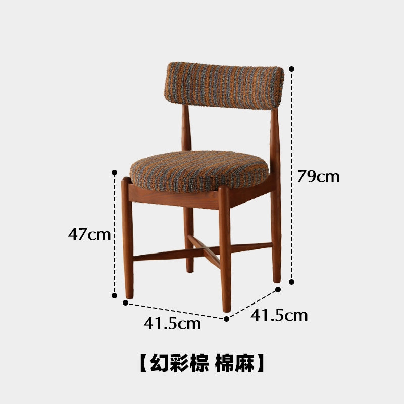 Massivholz Esszimmerstuhl mittelalterlichen einfachen High-End-Stuhl Home starke und langlebige Rückenlehne Buch Schreibtischstuhl Internet-Berühmtheit 