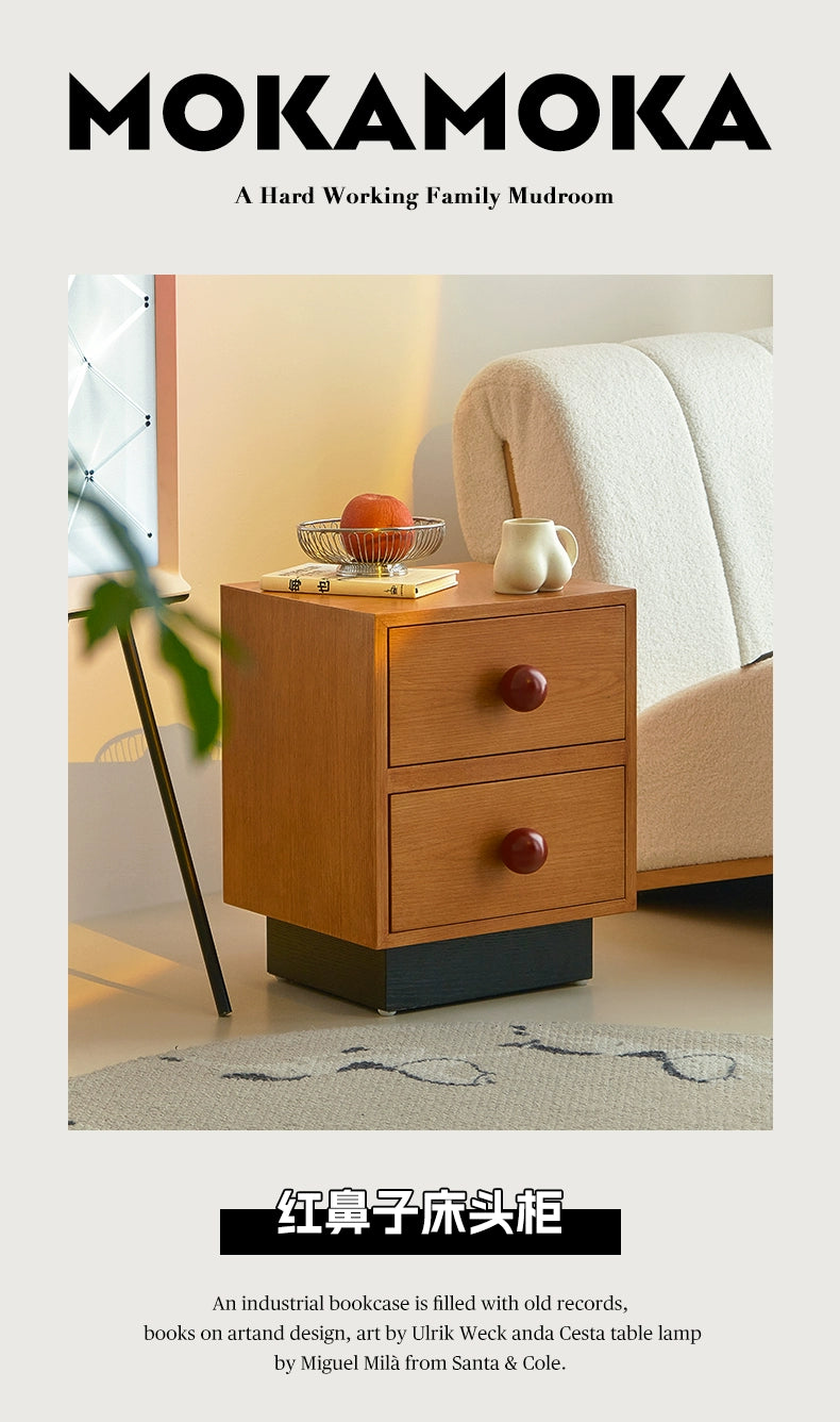 Kreative holz nachttisch regal licht luxus high-end-schließfach hause schlafzimmer kinder Internet prominente 