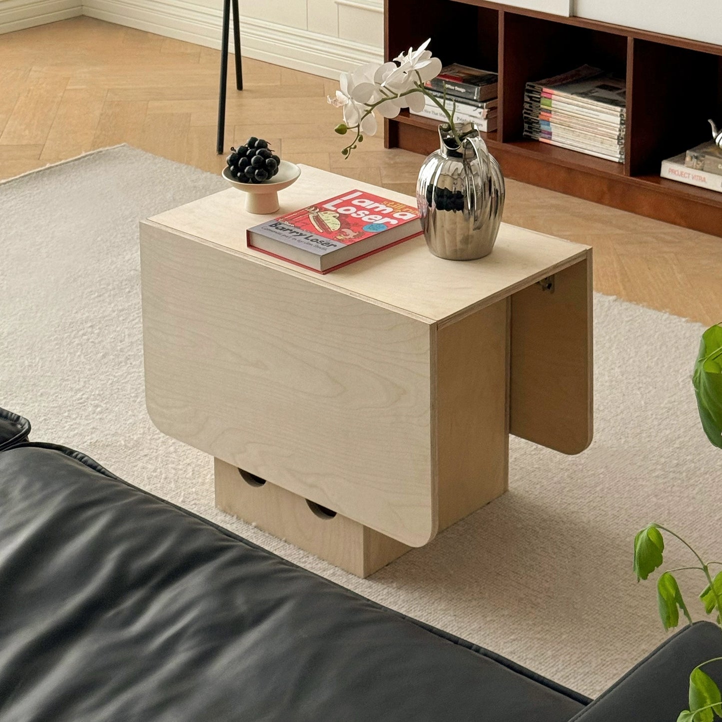 Klappbarer Couchtisch Log Wind Ins Mittelalterlicher Rand Paar Kleine Wohnung Minimalistischer Couchtisch Wohnzimmer Haushalt 