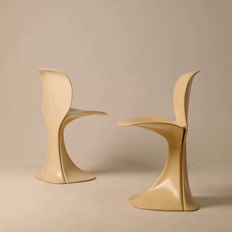 Designer Esszimmerstuhl Home Nordic Medieval Stuhl Künstlerischer Sinn Rückenlehne Hocker Einfacher Ins-Stil 