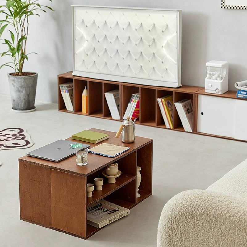 Esszimmer-Seitenschrank-Kombination, Massivholzschrank, mittelalterlicher Lagerschrank, Marine-Panel, TV-Schrank, Lagerboden, Bücherregal 