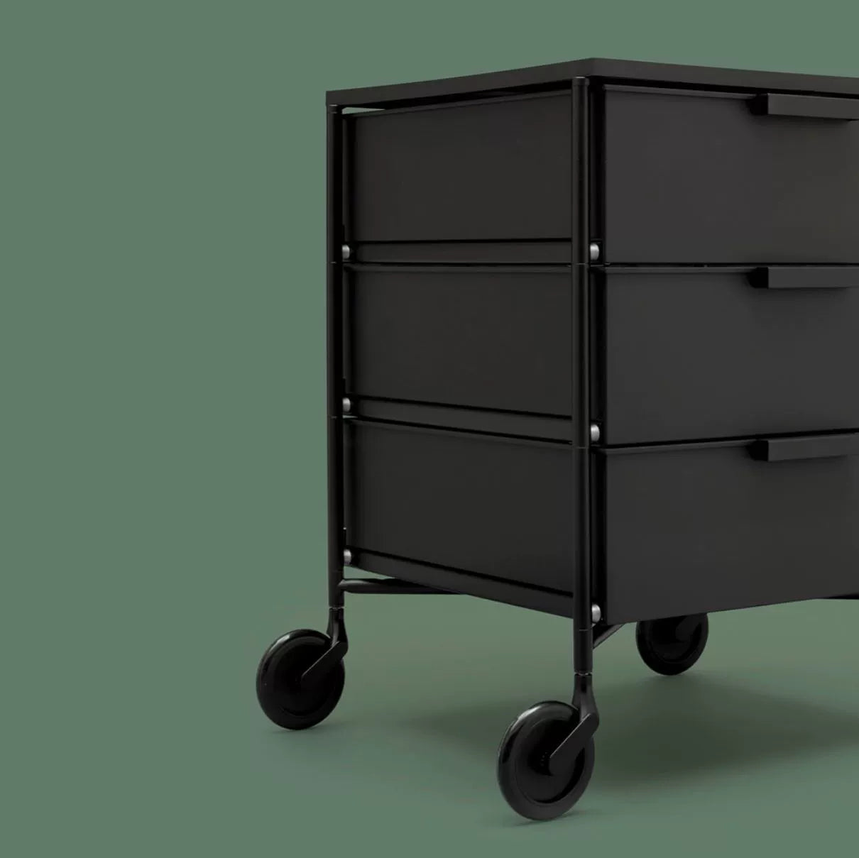 Mobiler Nachttisch Schlafzimmer-Aufbewahrungswagen Kreativer Internet-Promi-Schließfach Einfacher moderner Aktenschrank 