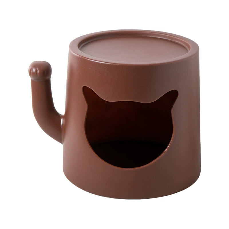 Lucky Cat Couchtisch Katzennest Kreative Cartoon Seite Paar Multifunktionale Lagerung Sofa Regal Nachttisch