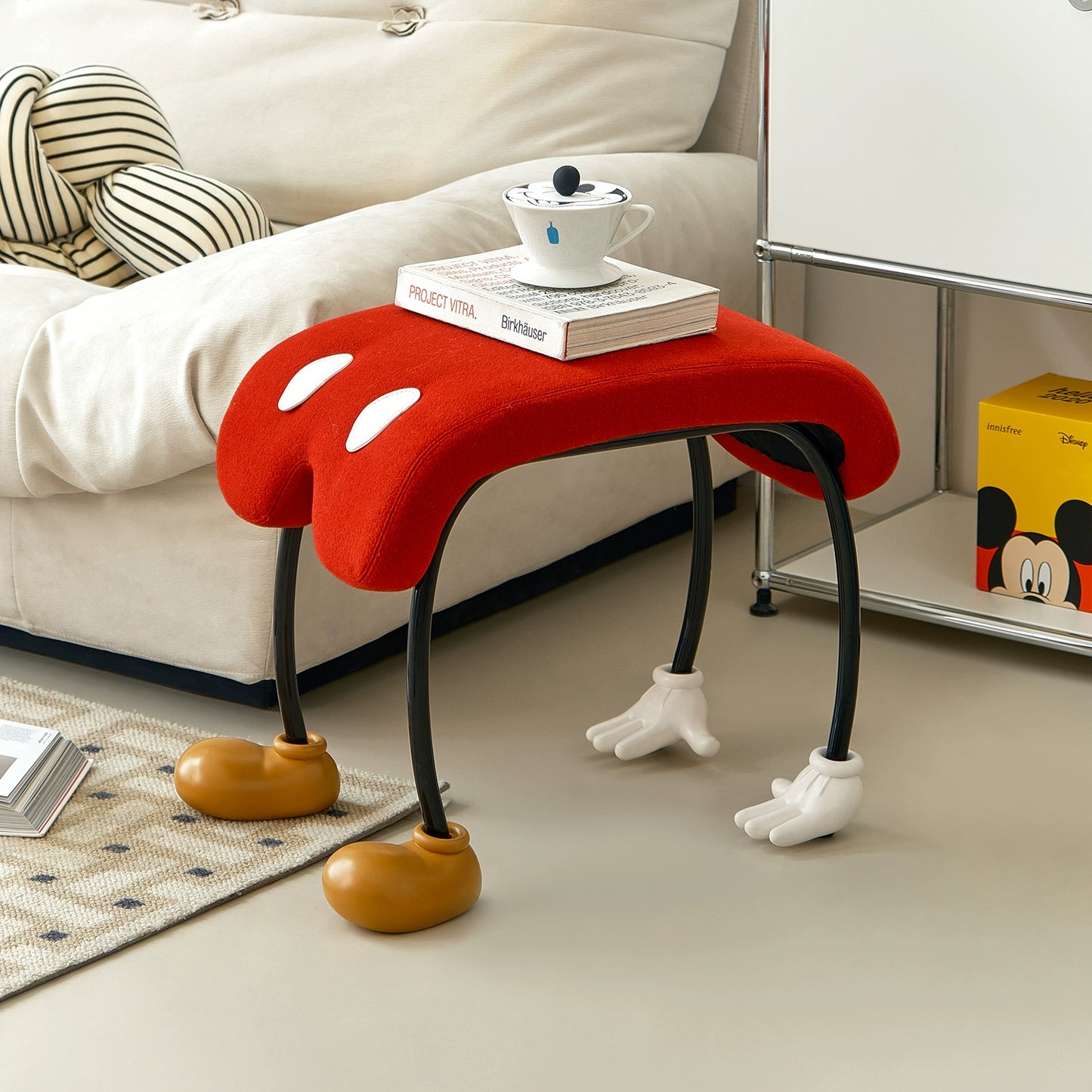 Niedriger Taille Schuhwechselhocker Kreativer niedriger Hocker Wohndekoration Hocker Spaß Flut Spielhaus Sitz Design Sinn 